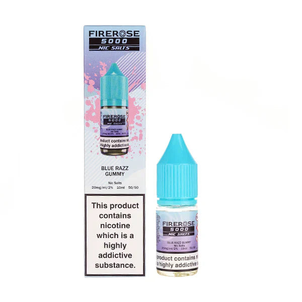 Firerose 5000 10ml Nic Salts E-liquids Box of 10