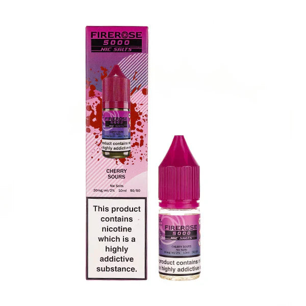 Firerose 5000 10ml Nic Salts E-liquids Box of 10
