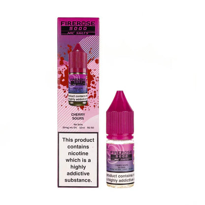 Firerose 5000 10ml Nic Salts E-liquids Box of 10