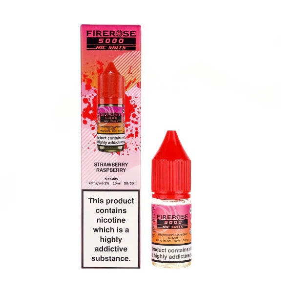 Firerose 5000 10ml Nic Salts E-liquids Box of 10
