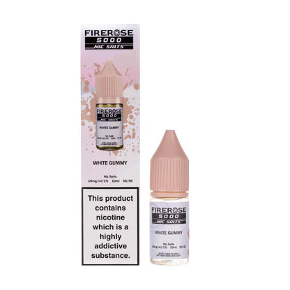 Firerose 5000 10ml Nic Salts E-liquids Box of 10