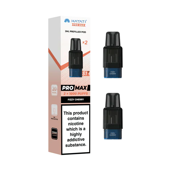 Hayati Pro Max S1 1000+ Prefilled Pods - Box of 10