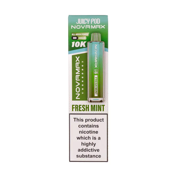 Juicy Pod Novamax 10K Prefilled Pod Vape Kit - Box Of 5