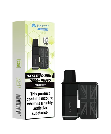 Hayati Rubik 7000 Prefilled Refill Pods - Box of 5