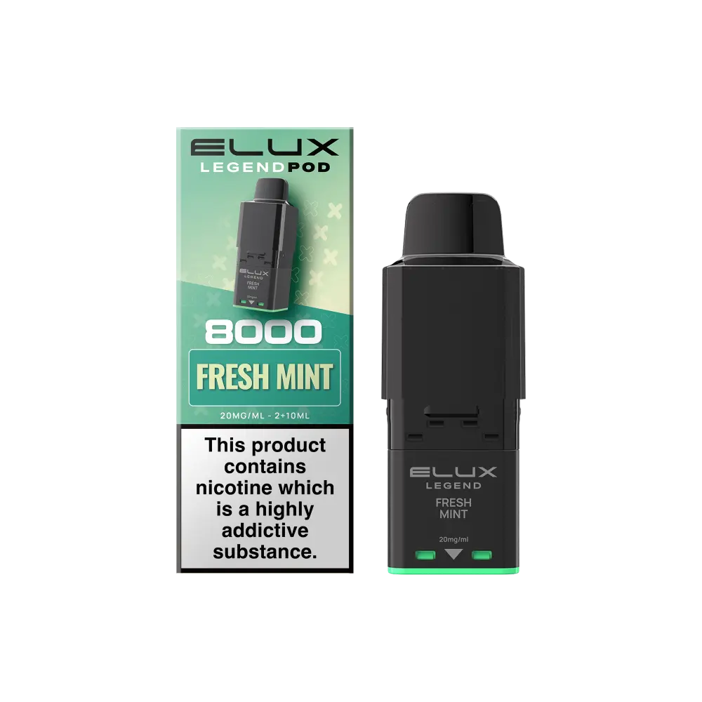 Elux Legend 8000 Refill Pods - Box of 5