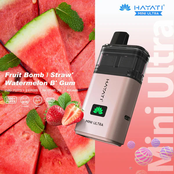 Hayati Mini Ultra 1500+ Puffs