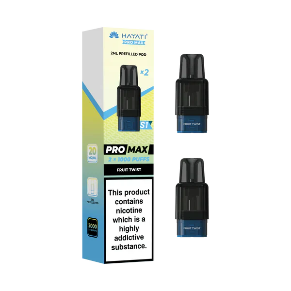 Hayati Pro Max S1 1000+ Prefilled Pods - Box of 10