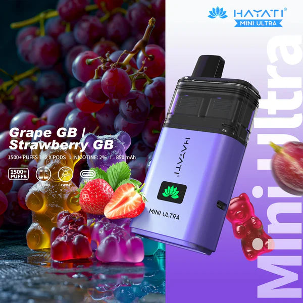 Hayati Mini Ultra 1500+ Puffs