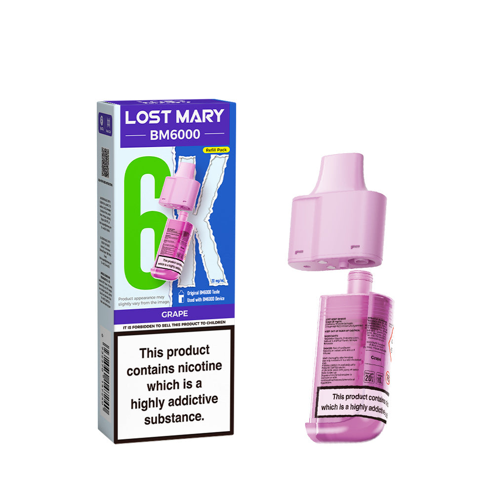 Lost Mary BM6000 Prefilled Pods - Box of 5