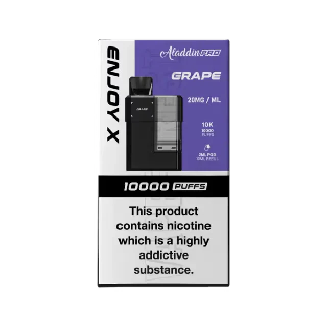 Aladdin Pro Enjoy X 10000 Prefilled Pods  - Box of 5