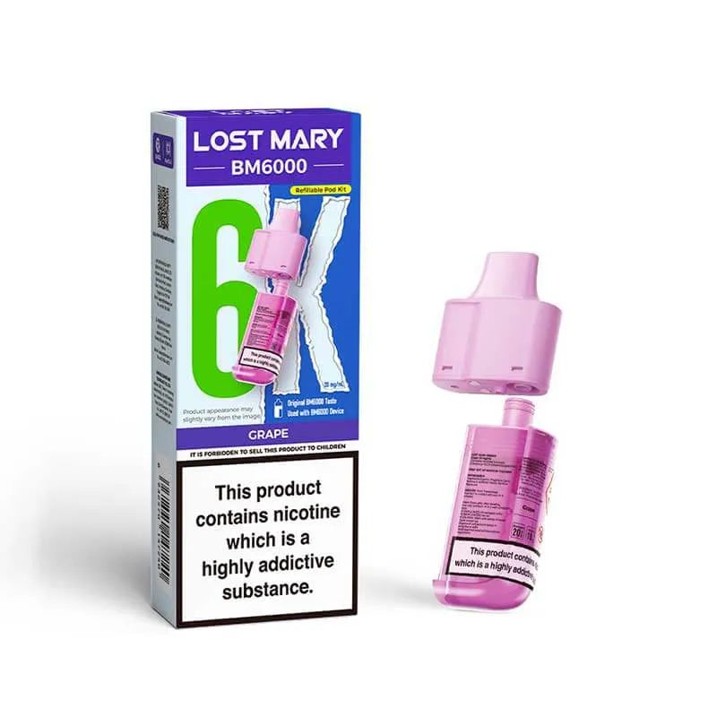 Lost Mary BM6000 Prefilled Pods - Box of 5