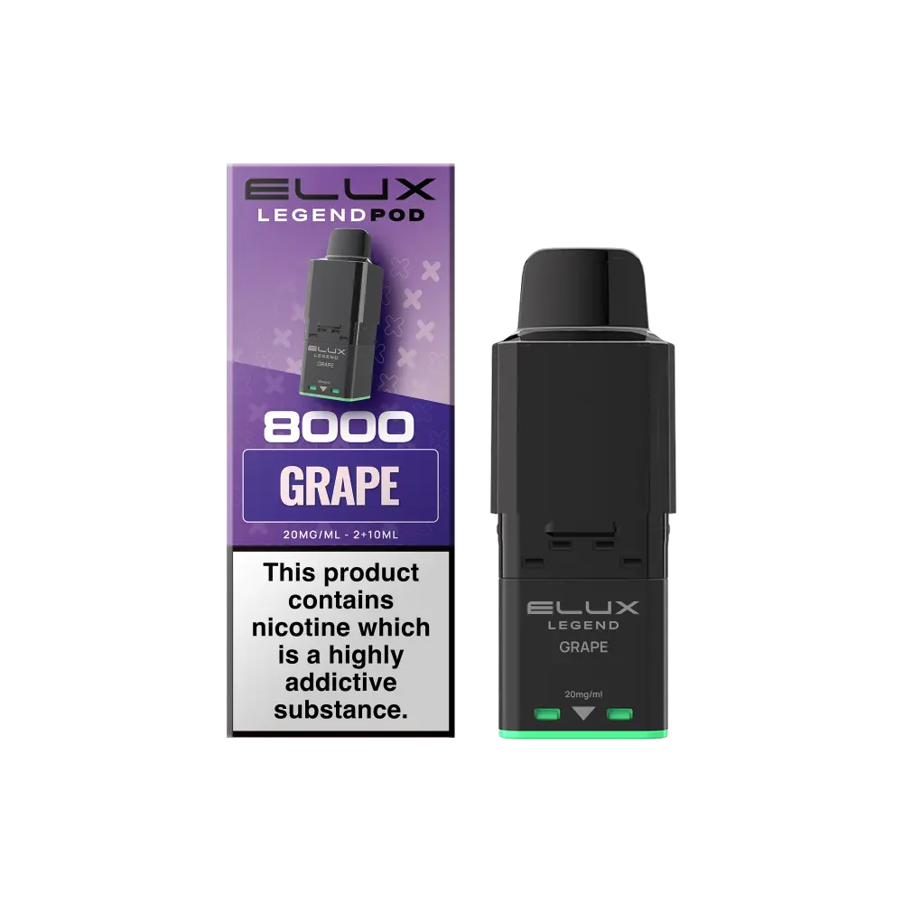 Elux Legend 8000 Refill Pods - Box of 5