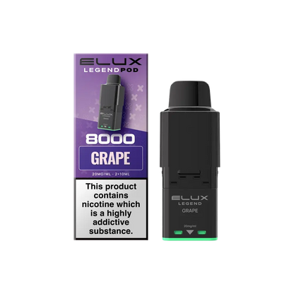 Elux Legend 8000 Refill Pods - Box of 5