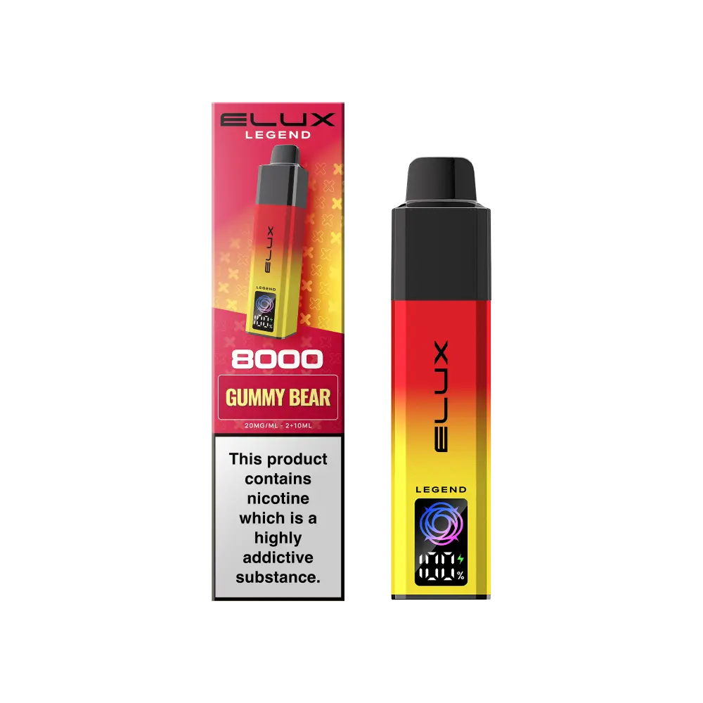 Elux Legend 8000 Prefilled Vape Kit Box 0f 5