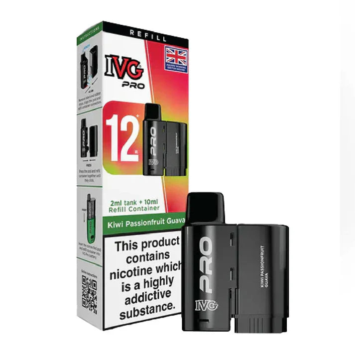 IVG Pro 12 Prefilled Pod Kit Bundle