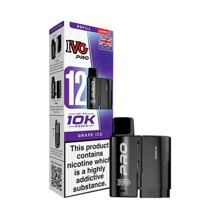 IVG Pro 12 Prefilled Pod Kit Bundle