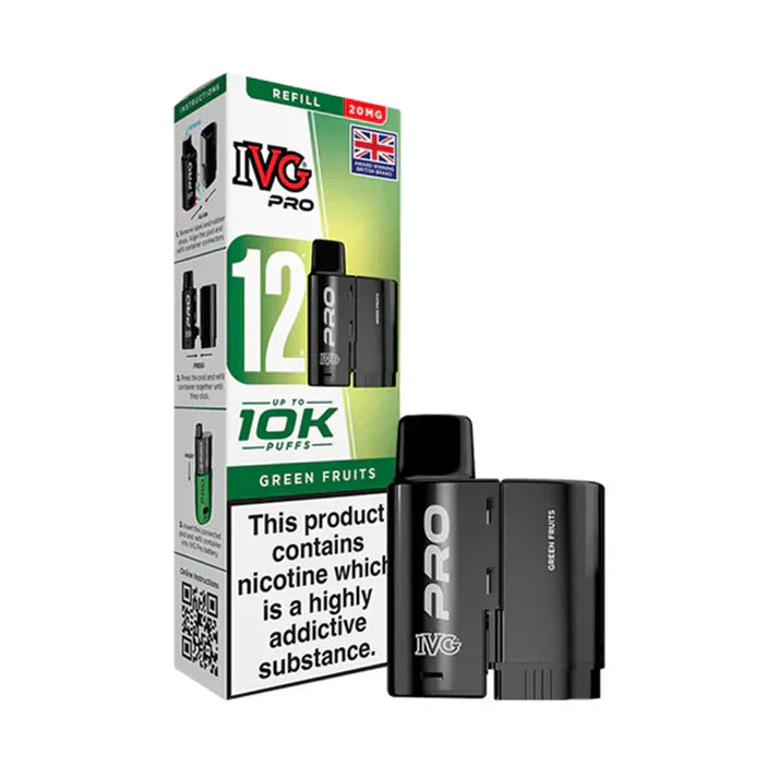 IVG Pro 12 Prefilled Pod Kit Bundle