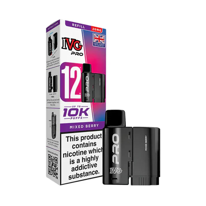 IVG Pro 12 Prefilled Pod Kit Bundle