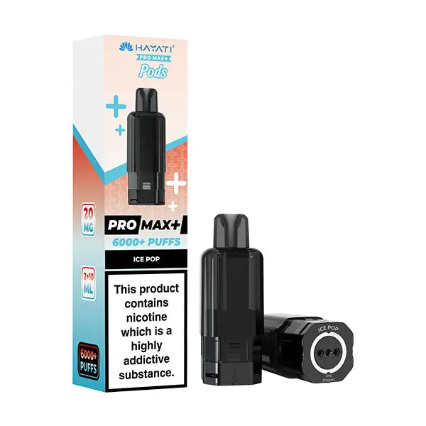 Hayati Pro Max Plus 6000 Prefilled Pods - Box of 5