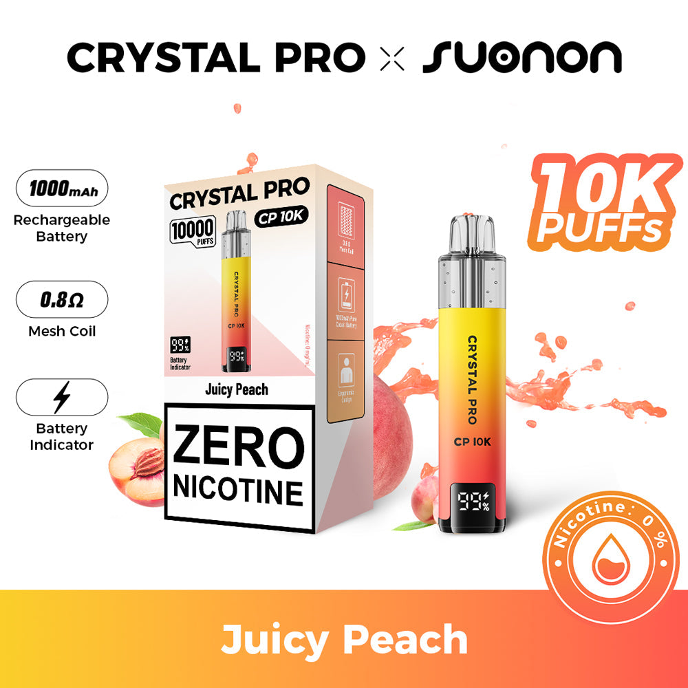 Crystal Pro CP 10K Prefilled Kit 0MG (Zero Nicotine) - Box Of 5