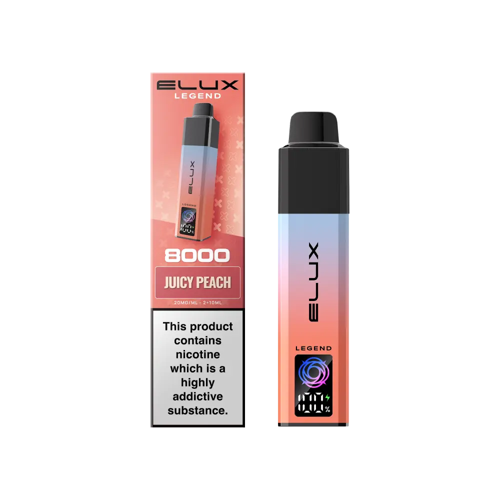 Elux Legend 8000 Prefilled Vape Kit Box 0f 5