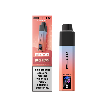 Elux Legend 8000 Prefilled Vape Kit Box 0f 5