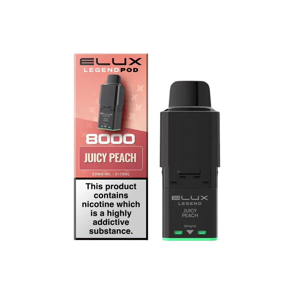 Elux Legend 8000 Refill Pods - Box of 5