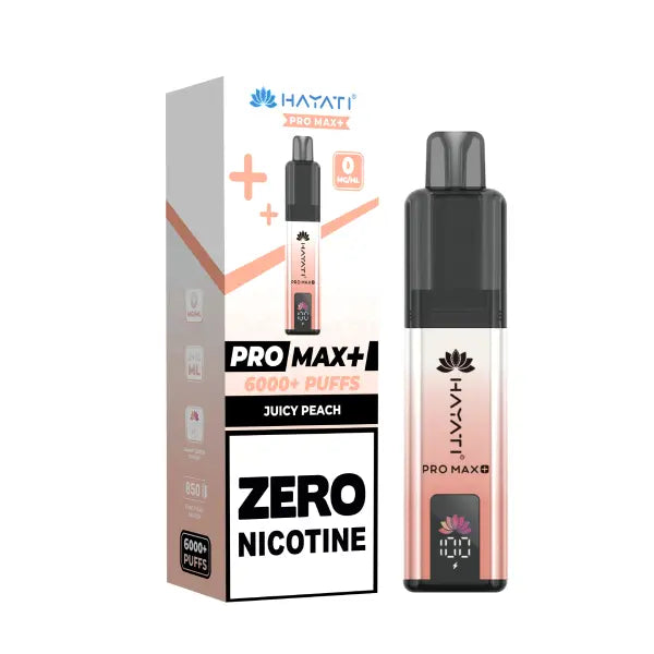 Hayati Pro Max + 6000 Prefilled Kit Zero Nicotine - Box of 5
