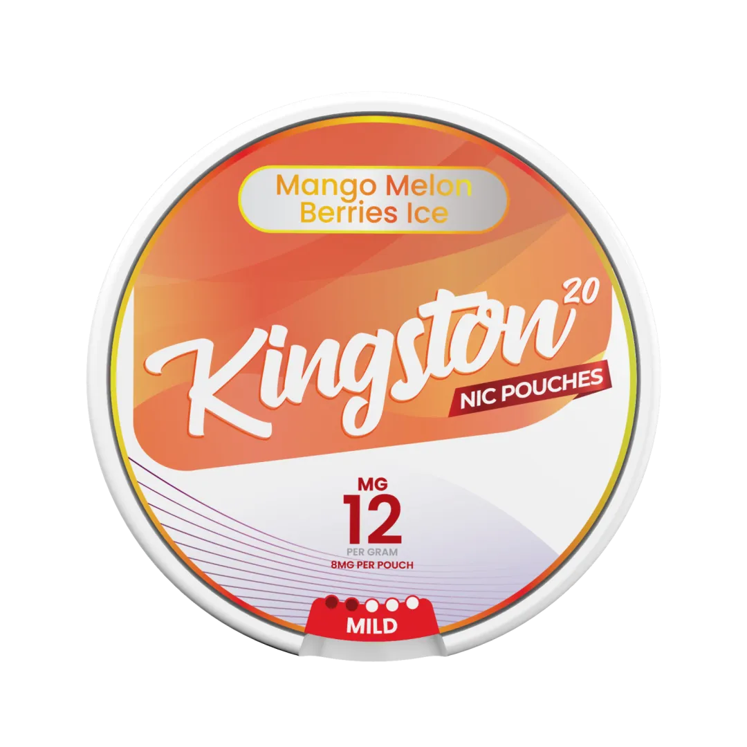 Kingston Mango Melon Berries Ice Nicotine Pouches - Pack Of 10
