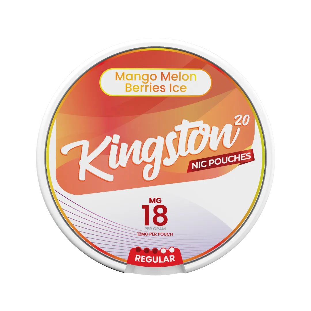 Kingston Mango Melon Berries Ice Nicotine Pouches - Pack Of 10