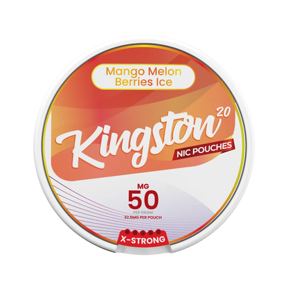 Kingston Mango Melon Berries Ice Nicotine Pouches - Pack Of 10