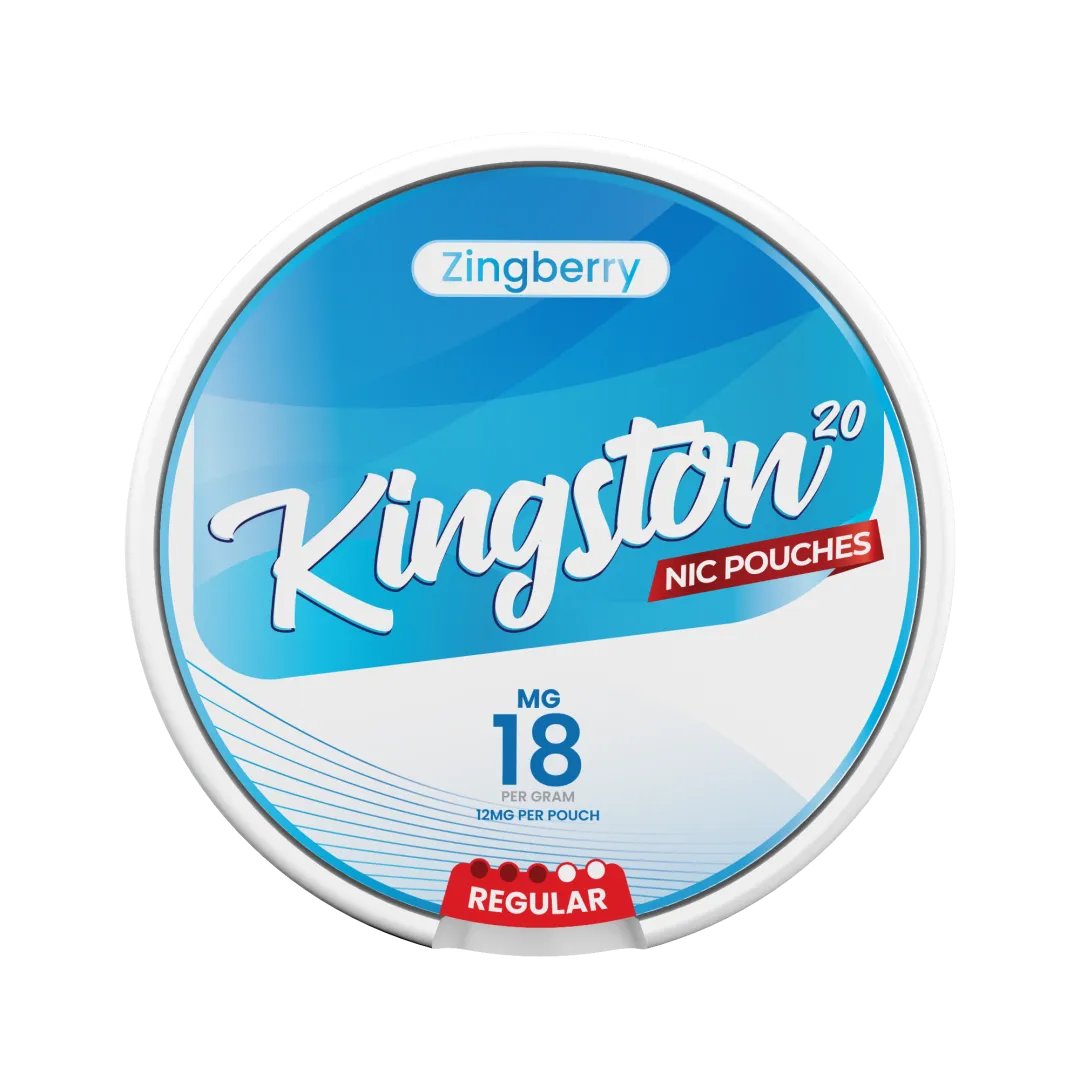Kingston Zingberry Nicotine Pouches - Pack Of 10