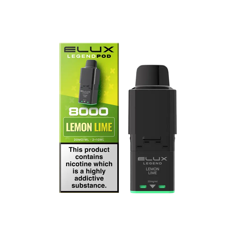 Elux Legend 8000 Refill Pods - Box of 5