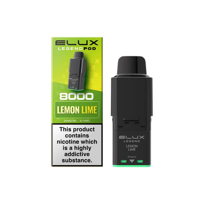Elux Legend 8000 Refill Pods - Box of 5