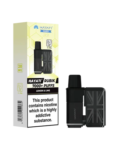 Hayati Rubik 7000 Prefilled Refill Pods - Box of 5