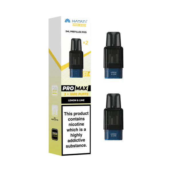 Hayati Pro Max S1 1000+ Prefilled Pods - Box of 10