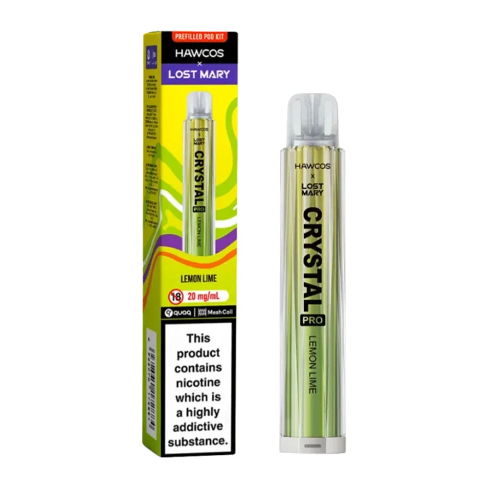 Hawcos x Lost Mary Crystal Pro 600 Prefilled Kit - Box Of 10