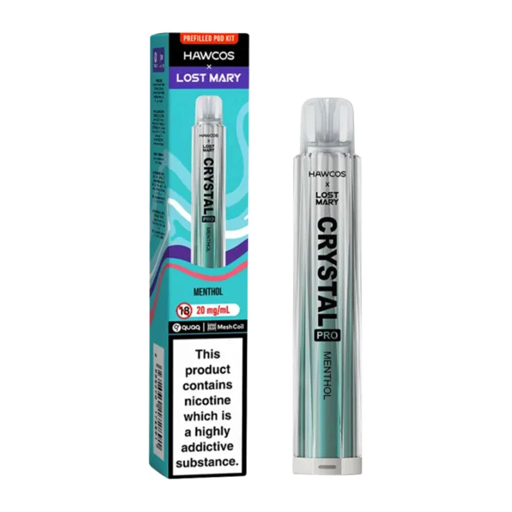 Hawcos x Lost Mary Crystal Pro 600 Prefilled Kit - Box Of 10
