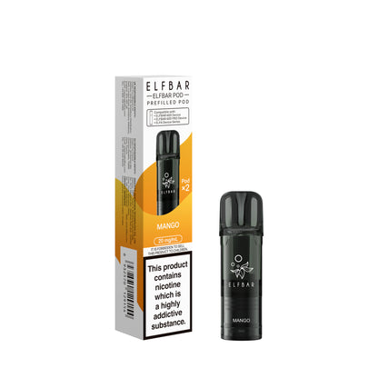 Elf Bar 600 Prefilled Pods (Pack of 2) - Box of 10