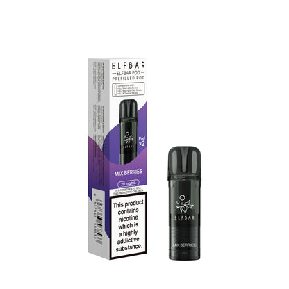 Elf Bar 600 Prefilled Pods (Pack of 2) - Box of 10