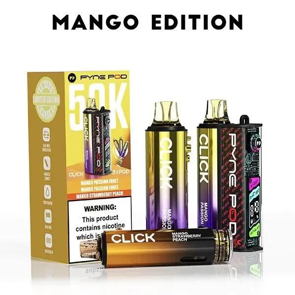 Pyne Pod Click 50K Prefilled Vape - Box of 5