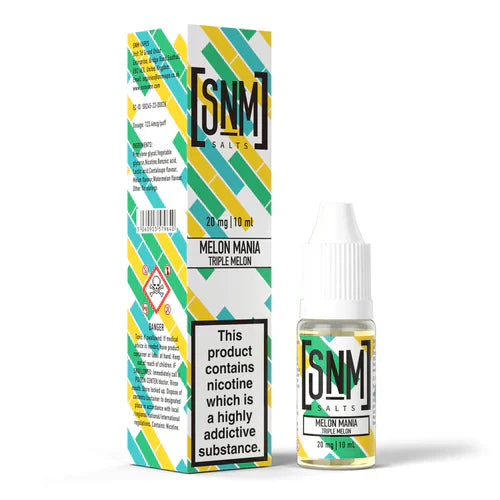 SNM Vapes Nic Salts E-Liquid - Box of 10