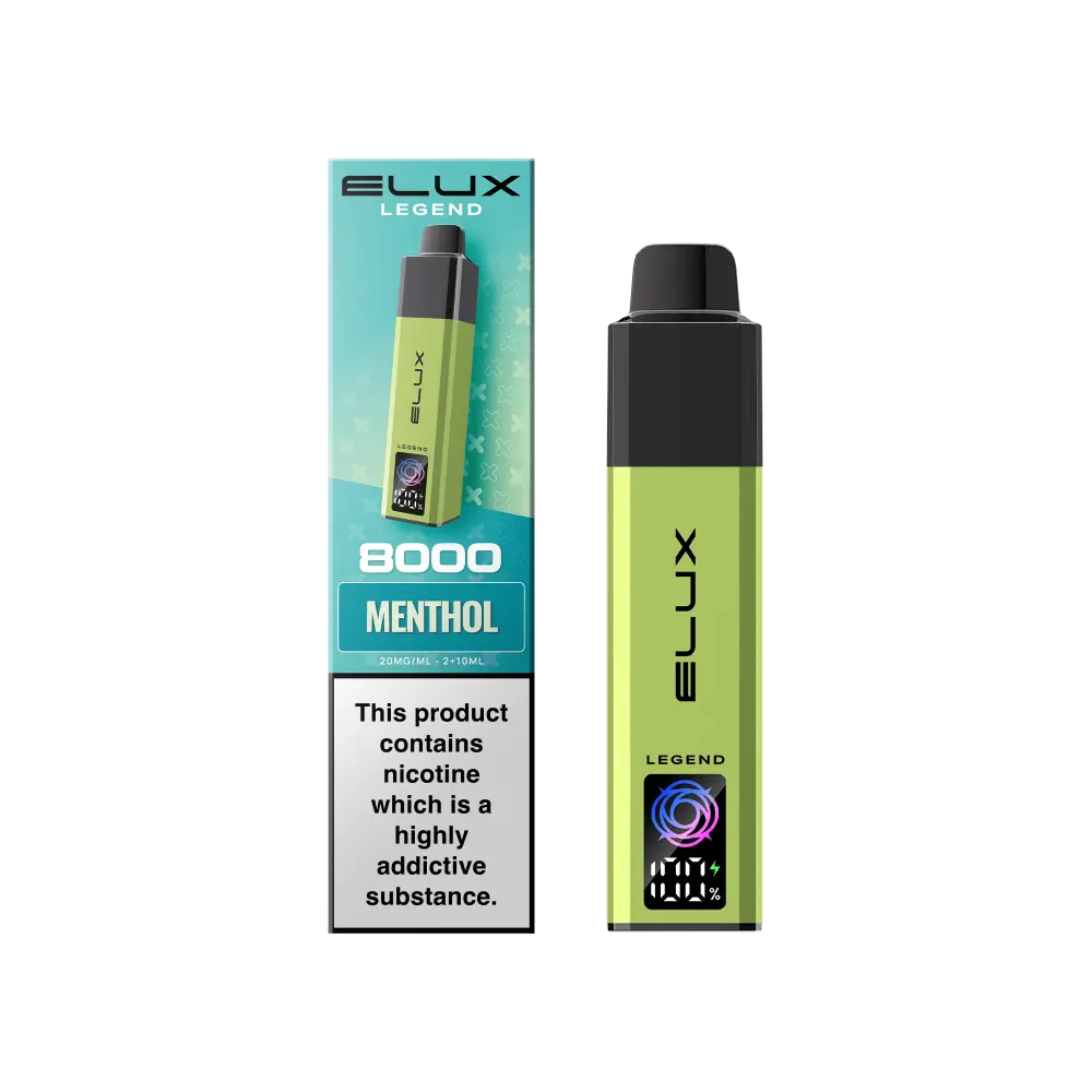 Elux Legend 8000 Prefilled Vape Kit Box 0f 5
