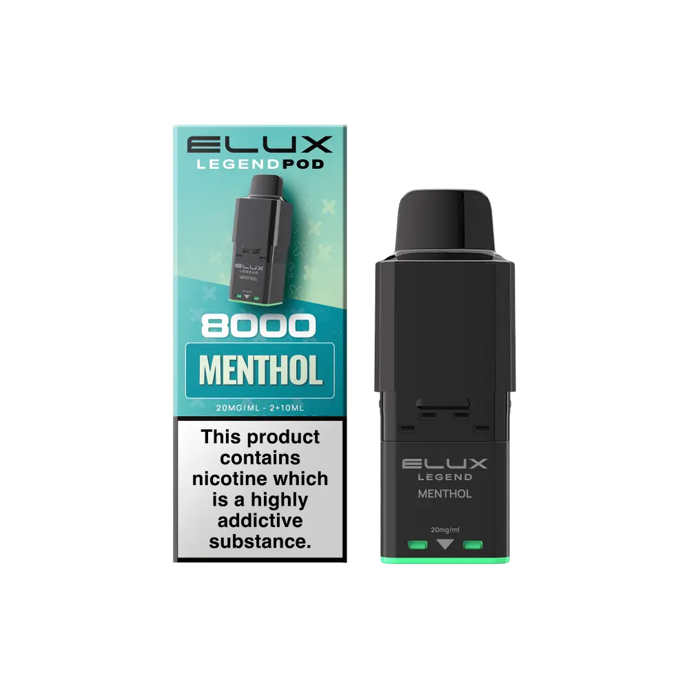 Elux Legend 8000 Refill Pods - Box of 5