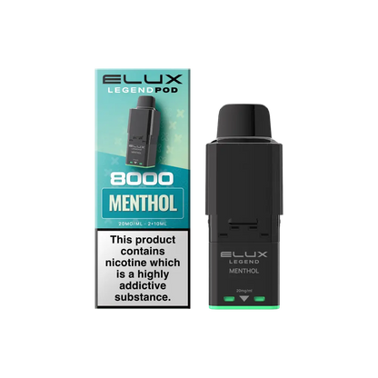 Elux Legend 8000 Refill Pods - Box of 5