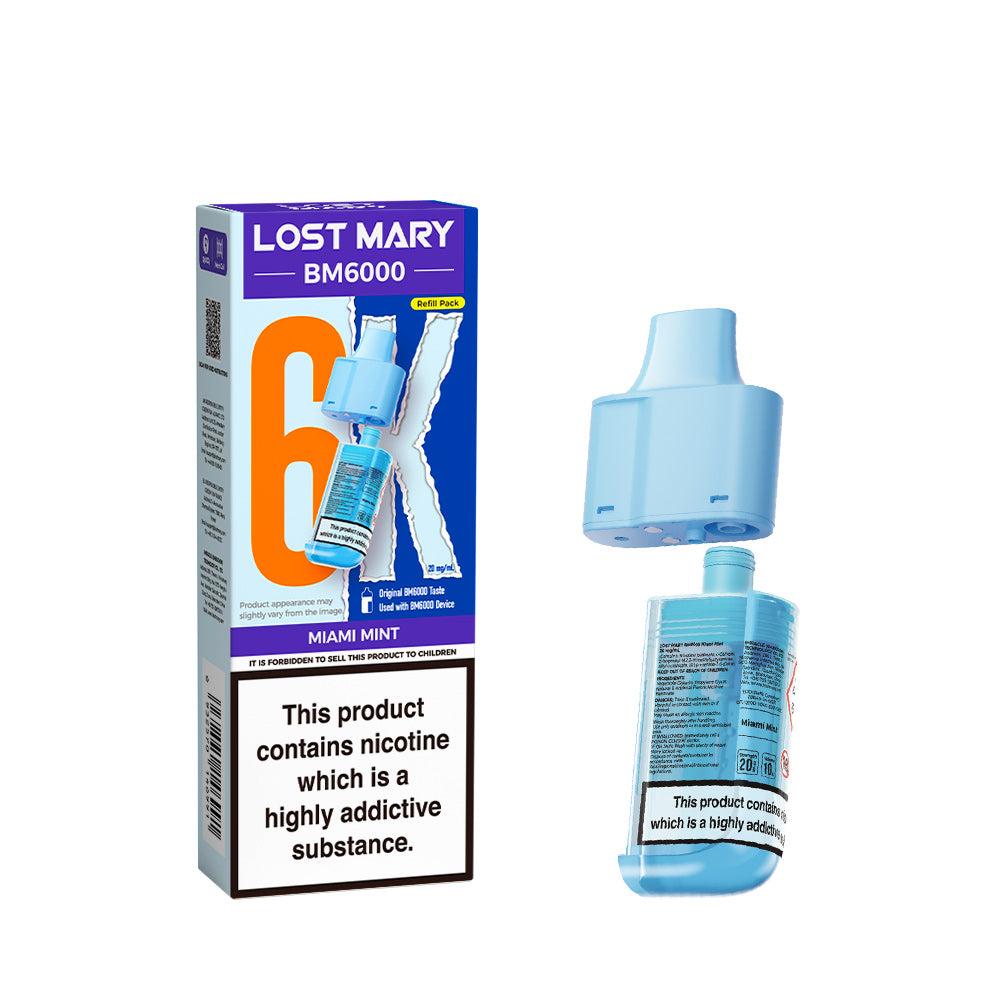 Lost Mary BM6000 Prefilled Pods - Box of 5