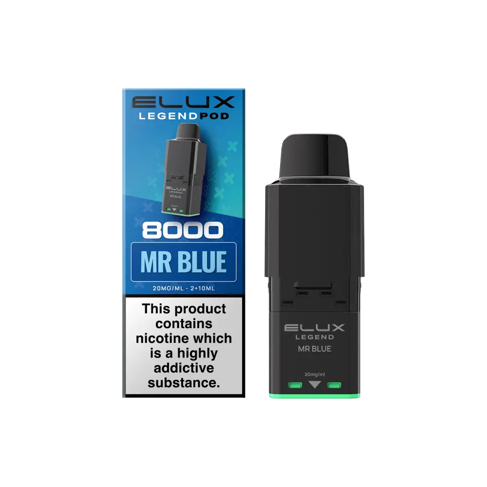 Elux Legend 8000 Refill Pods - Box of 5