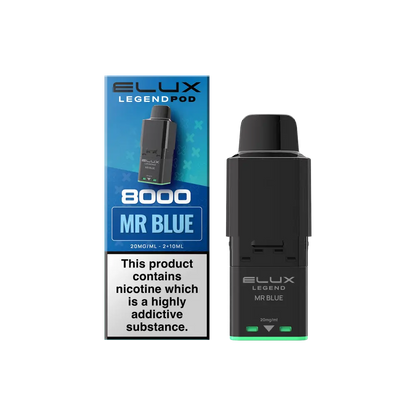 Elux Legend 8000 Refill Pods - Box of 5
