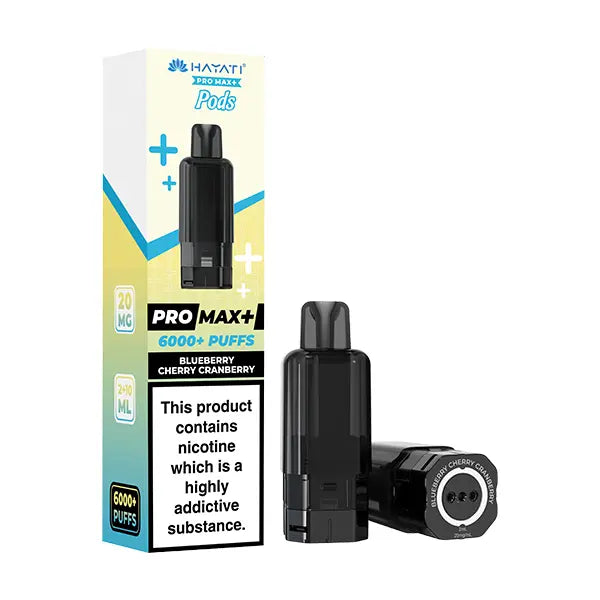 Hayati Pro Max Plus 6000 Prefilled Pods - Box of 5