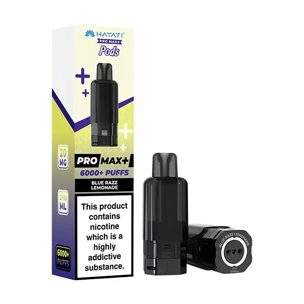 Hayati Pro Max Plus 6000 Prefilled Pods - Box of 5